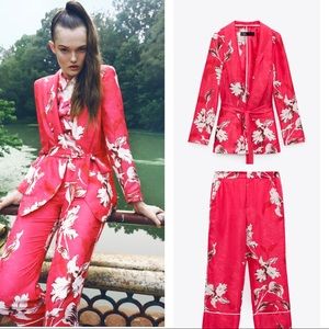 Zara 2 piece set blazer and pants